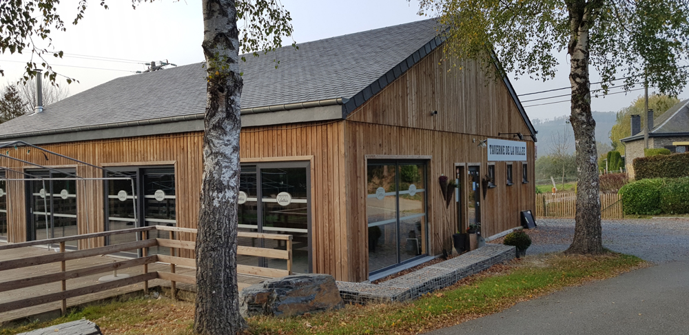 Friterie à l'entrée du camping
